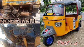 Fully Restoration 2007 Piaggio ape full Painting work part - 4