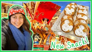 ONE Hour in DISNEYLAND PARIS! Trying a NEW Snack & Stars on Parade | January 2024