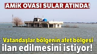 Tahtaköprü Barajı'nın Kapakları Açıldı, Amik Ovası 45 Gündür Sular Altında