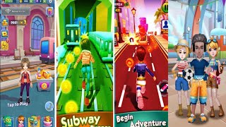 THE SUBWAY PRINCESS RUNNER IN MOBILE GAME PLAY VIDEO RUN IN ANDROID GAME