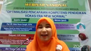 Webinar Nasional “Optimalisasi Pencapaian Kompetensi Pendidikan Vokasi Era New Normal”