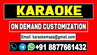 Hum Dono Milke Kagaz Pe Dil Pe - Karaoke - Tumhari Kasam - Asha Bhosle & Mukesh