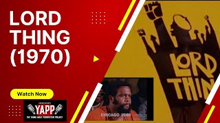 Community Organizations: Vice Lords: Lord Thing