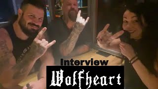 Tuomas Saukkonen \u0026 Vageliss Karzis* WOLFHEART * Interview by #LucySD​​​​​ #MetalistheLaw