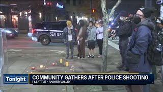Seattle community gathers after police shooting