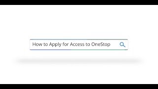 OneStop - Getting Started
