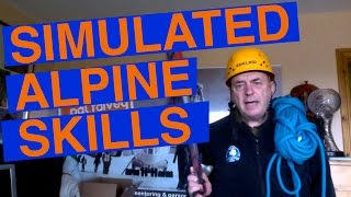 Simulated Alpine Skills Course