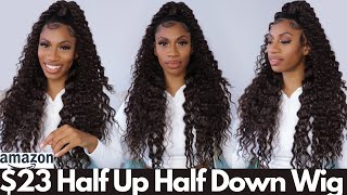 $23 AMAZON Half Up Half Down Style Less than 10 minutes to create