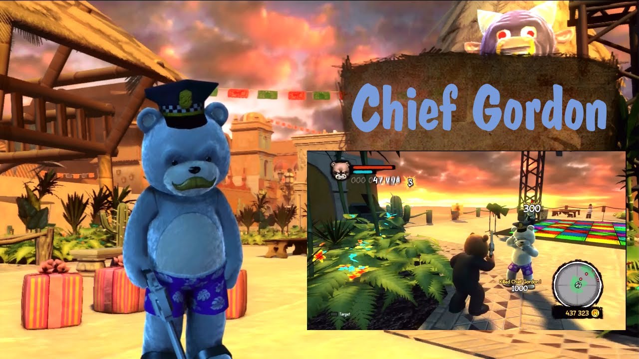 Naughty Bear: Panic In Paradise - #20 - Chief Gordon - YouTube