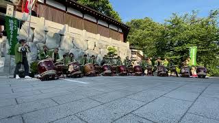 「春の初めのまつり囃子」冨士山神社　2024むぎわら祭