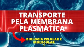 TRANSPORTE PELA MEMBRANA PLASMÁTICA - BIOLOGIA CELULAR E MOLECULAR - AULA 1