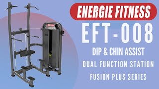 Best Workout Commercial Gym Equipment Dip & Chin Assist EFT-008 |  Energie Fitness