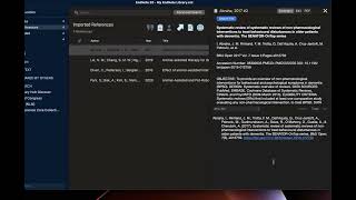 EndNote 20 for Mac - Setup
