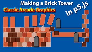 p5.js Tutorial - Castle Maker