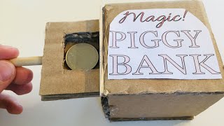 Magic Cardboard PIGGY BANK | DIY Tutorial