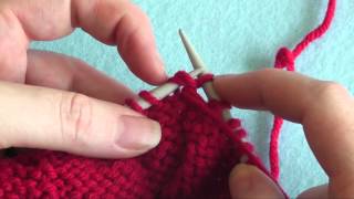 How to: Purl 2 Together (p2tog)