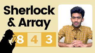 Sherlock & Array | HackerRank | Tamil | code io