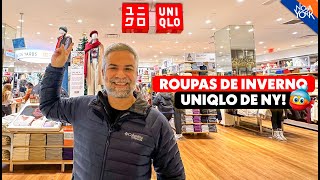 Quanto custam as ROUPAS DE INVERNO NA UNIQLO de Nova York?