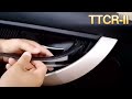 TTCR-II Door Handle Covers for BMW 3 Series 4 Series Driver and Passenger Side 2Pcs Door Pull Handle