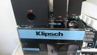 Klipsch Promedia 2.1 SPEAKER REVIEW