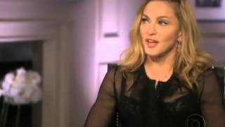 Madonna - Comenta sobre polemicas da nova turnê - Fantastico 2012