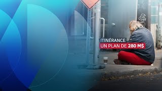 Lutte contre l’itinérance : Québec promet 280 millions de dollars et un plan d’action