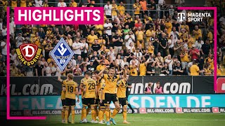 Dynamo Dresden - SV Waldhof Mannheim | Highlights 3. Liga | MAGENTA SPORT