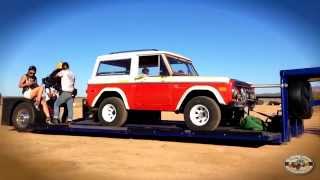 1973 Bill Stroppe Baja Classic Ford Bronco Trailer Shot from German Commercial