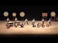 芥川高校和太鼓部「春風」（鼓童提供楽曲）akutagawa h.s. taiko club