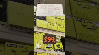 $99 Ryobi Blower Trimmer Combot kits at Homedepot!