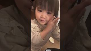 【かわいい♡2歳の手遊びうた】いわしのひらき/ずんずんちゃっちゃ　# #shortvideo #かわいい #2歳 #てあそびうた # #2歳女の子 #2歳