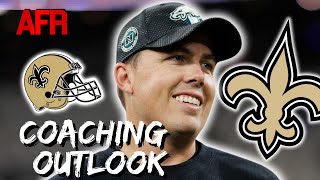 Will Kellen Moore Call Plays As Head Coach? | Eagles OC Speaks On New Orleans Saints Interview