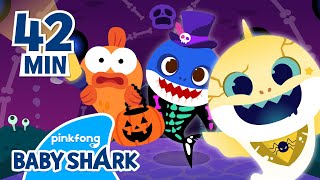 Spooky Zombie Sharks and More | +Compilation | Baby Shark Halloween | Baby Shark