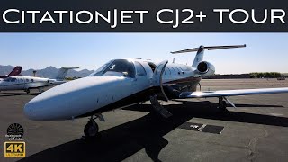 Cessna CitationJet CJ2+ TOUR! (4K) | Plane Spotting |