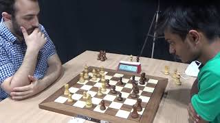 GM Hakobyan Aram -  Aravindh Chithambaram Vr.  | Blitz chess