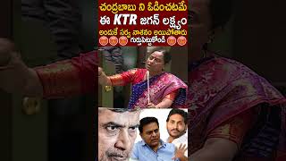 చంద్రబాబుని ఓడించడమే ఈ KTR జగన్ ల లక్ష్యం అందుకే వీళ్ళ నాశనం తప్పదు🔥Konda Surekha Fires In Assembly