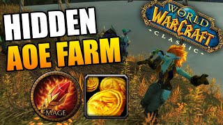 Secret Mage AOE Gold Farm Classic WoW