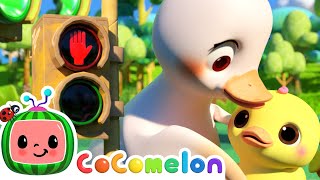 Traffic Safety Song | CoComelon Furry Friends | Animals for Kids