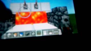How to make a working Flaiming arrow gun machine in minecraft 0.13.1