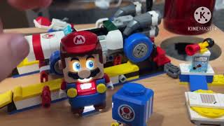 Lego Super Mario | Mario Kart |Toad Garage |unboxing and review