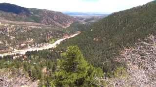 Beautiful USA - Driving up Pikes Peak Mountain, Colorado