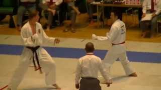 Koji Chubachi,  Yusuke Inokoshi 3 rounds @ 2014 Funakoshi Gichin Cup