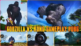 Pubg Mobile Kong is here 😯 | Godzilla vs Kong Mode Gameplay Pubg Mobile | Kong In Pubg Mobile