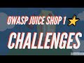 Owasp Juice shop 1⭐ challenges walkthrough