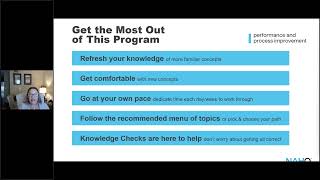 Micro-Credentials: Performance and Process Improvement