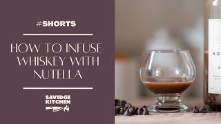 Nutella Whiskey Recipe \u0026 Technique | #SHORTS