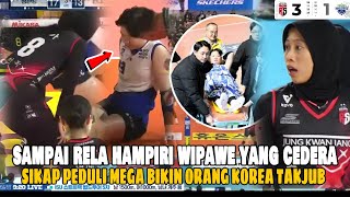 TERHARU😭Mega Rela Hampiri Langsung Wipawe Cedera Merasa Bersalah Pastikan Teman dekatnya Gak apa\