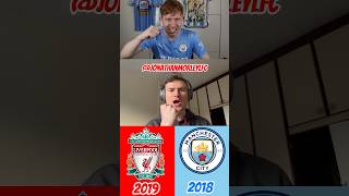 Liverpool 2019 vs Man City 2018 Combined XI vs Jonathan Morley