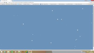 Learn to create a snow effect on Canvas with HTML 5 and Javascript