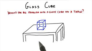 Glass Cube - Interactive 3D Graphics